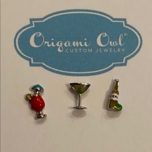 🆕Origami Owl Beverages charms